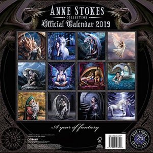 Anne Stokes Calendar 2019