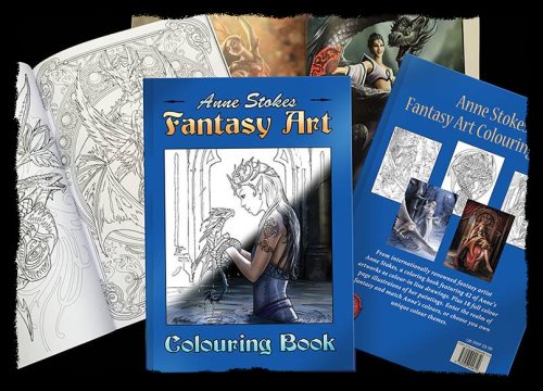 Anne Stokes Colouring Book 1