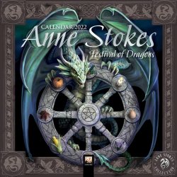 Anne Stokes 2022 Dragon Mini Calendar